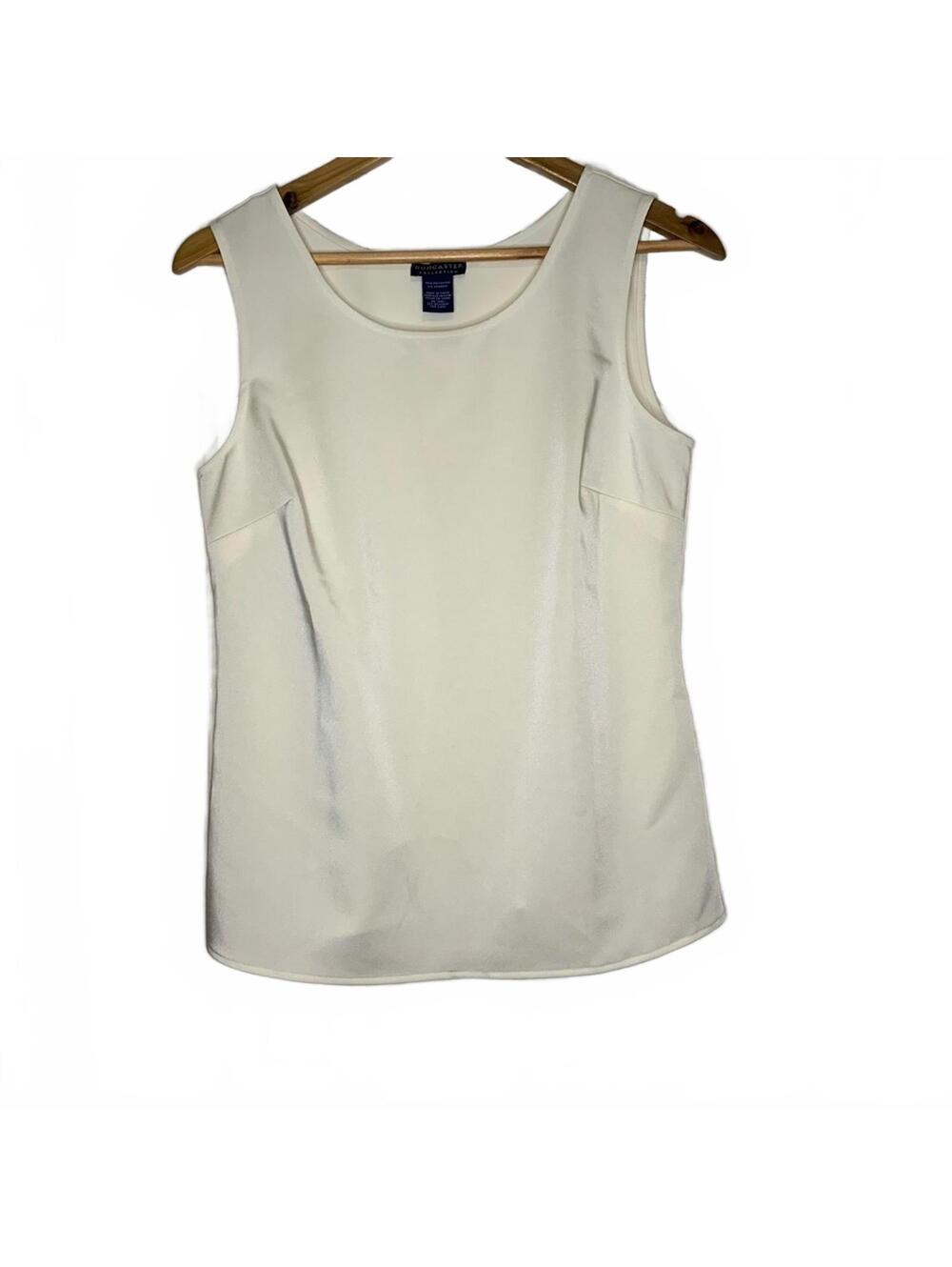Doncaster Ivory Shell Tank Designer Career Office~ Size Small